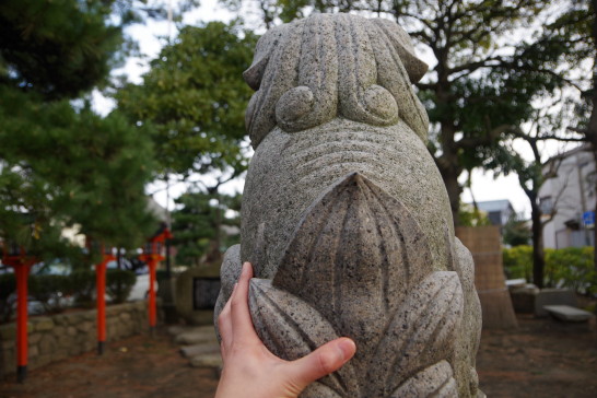 Dreht die Komainu! Bindet die Füchse! Ich habe den Minato-Inari-Schrein in Niigata City besucht.