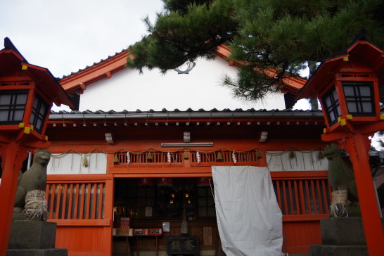 Turn the komainu! Bind the foxes! I visited Minato Inari Shrine in Niigata City.